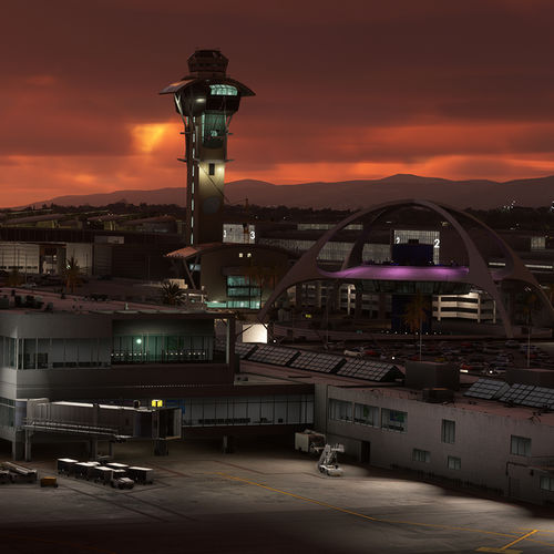 シミュレーションソフトウェア - iniScene Los Angeles (KLAX) - iniBuilds Ltd - 航空用 / 3D