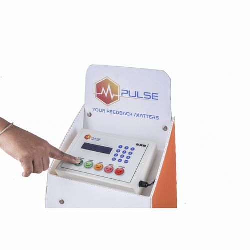 カウンター上顧客満足度装置 - PRO - Madbee mobility solutions pvt.ltd - 壁取り付け式 / 空港用