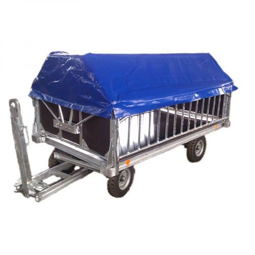 空港ターミナル用荷物用台車 - FBC-2000-04 - Fenixplus - 4輪 / ターポリン付 / 閉鎖