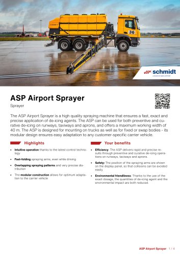 ASP Airport Sprayer