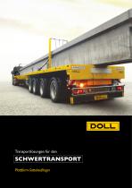 Schwertransport Plattform - 1