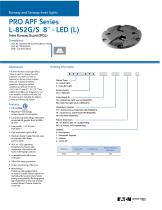 PRO APF 12/8" L-852G IRGL Inset Runway Guard Light - LED - 1