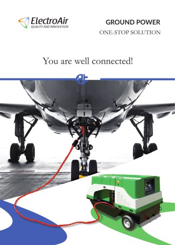 ElectroAir 2025 Aviation GSE Catalogue - Ground Power & PIT Systems