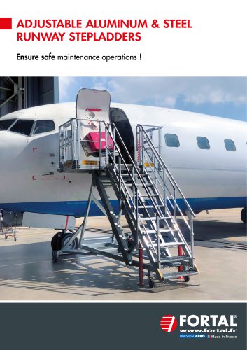 Runway stepladders