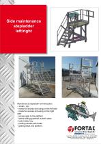 Side maintenance stepladder left/right - 1