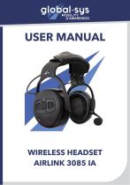 User guide 3085 IA headset