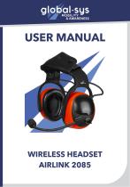 User guide Airlink 2085 headset