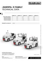 »SHERPA« D FAMILY TECHNICAL DATA - 1