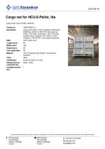 Cargo net for HCU-6-Pallet, lbs - 1