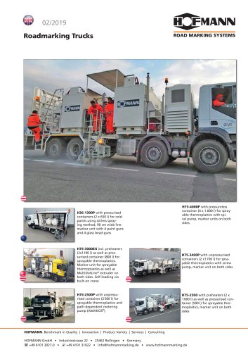 Road Marking Trucks