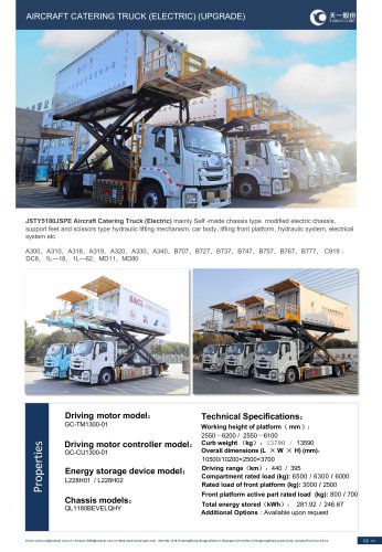 Airport catering truck JSTY5180JSPE