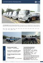 Tianyi Self-propelled lavatory truck JSTY5060GWSE