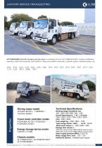 Tianyi Self-propelled lavatory truck JSTY5060GWSE