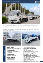 Tianyi Self-propelled lavatory truck JSTY5070GWS