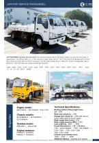 Tianyi Self-propelled lavatory truck JSTY5070GWS