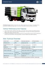 Tianyi Sweeper Truck TY5120TSL6-1