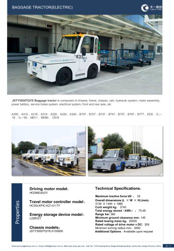 Tianyi Towing tractor JSTY5050TQYE