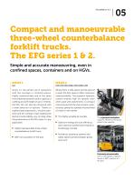 Electric forklift trucks-5