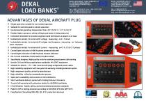 Dekal Gateway Aircraft Plug - 400 Hz brochure - 2