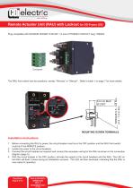 Remote Actuator Unit(RAU) with Lockout for DD-Frame(D5) - 6