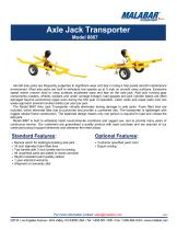 Axle Jack Transporter Model 8867 - 1