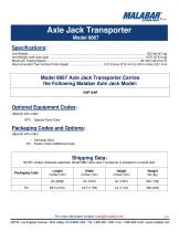 Axle Jack Transporter Model 8867 - 3