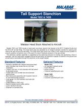 Model 705C & 745B Tail Support Stanchion - 2