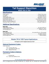 Model 705C & 745B Tail Support Stanchion - 3