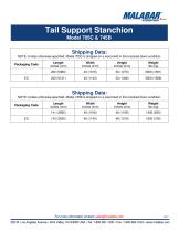 Model 705C & 745B Tail Support Stanchion - 4