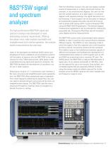 Signal and Spectrum Analyzers - 7