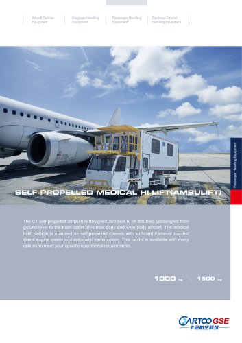 CT-ABL560 Aircraft Ambulift