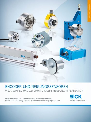 Encoders and Inclination Sensors