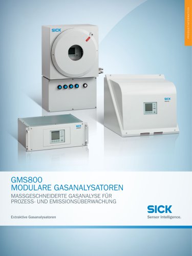 GMS800 Extraktive Gasanalysatoren