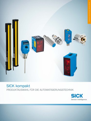 SICK Essentials, Core Product Selection, Distribution Catalog