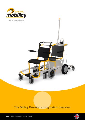 The Mobby 2-seated configuration overview