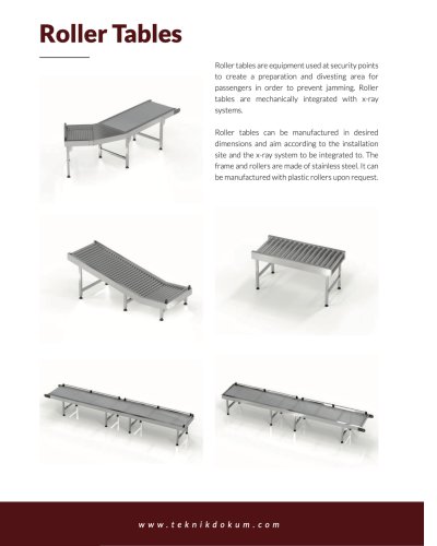 Roller Tables