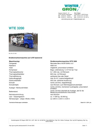 WTE 3200