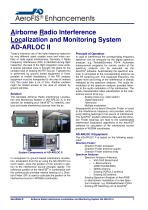 AeroFIS® Enhancements - Airborne Radio Interference Localization and Monitoring System AD-ARLOC II - 1