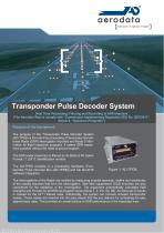 Transponder Pulse Decoder System - 1