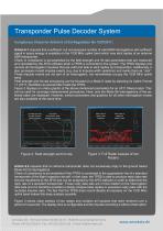 Transponder Pulse Decoder System - 2