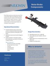 Rotor Brake Components - 1