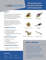 Thrust Reverser Actuation System and Components - 1