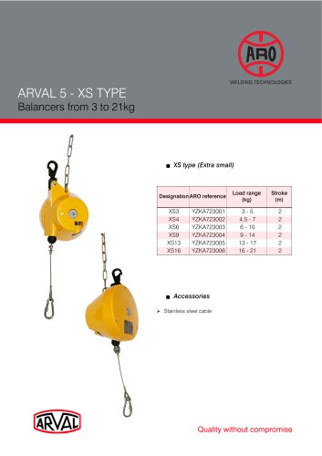 ARO Spring Balancers XS