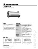 2300 Series  Check Valve - 1