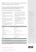 Systemdatenblatt FORMIGA 110 Velocis - 2