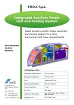 Integrated Auxiliary Power Unit and Cooling System - 1