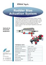 Rudder Bias Actuation System - 1