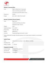 Elios Technical Specifications - 2