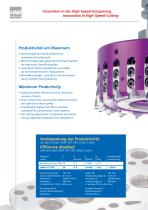Tête à surfaçer Multidents PCD - 2