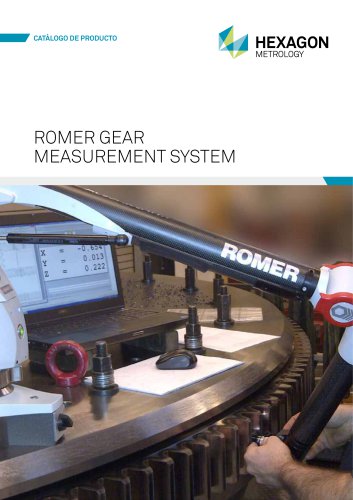 Romer gear measurement system